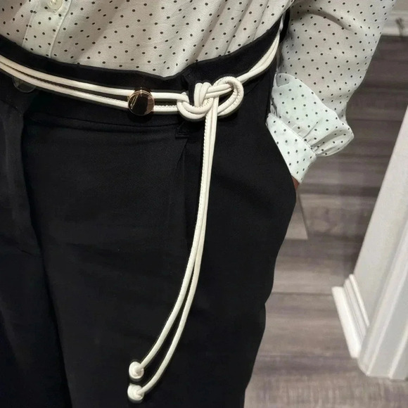White Cord Belt - Picture 2 of 4